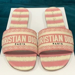 SOLD- Dior Dway Slides Size 42